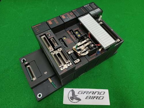 Mitsubishi A1x82-s1 Power Supply Unit with A1sd75p3-s3 and A1sj71uc
