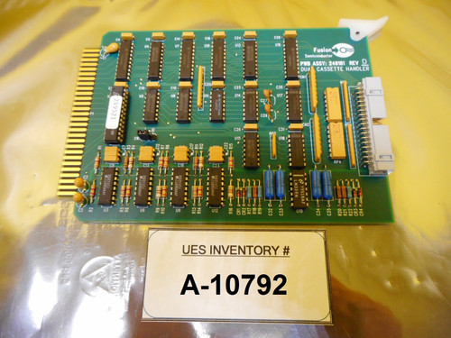 Fusion Semiconductor 249181 Dual Cassette Handler Card Pcb