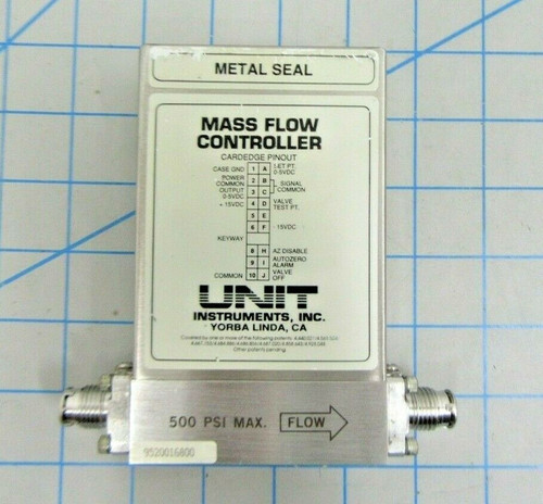 Ufc-8160 Mass Flow Controller (ar) 100 Sccm