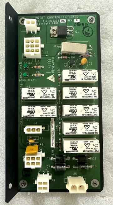 Lam Research 810-802205-002 Hoist Controller Board, Used