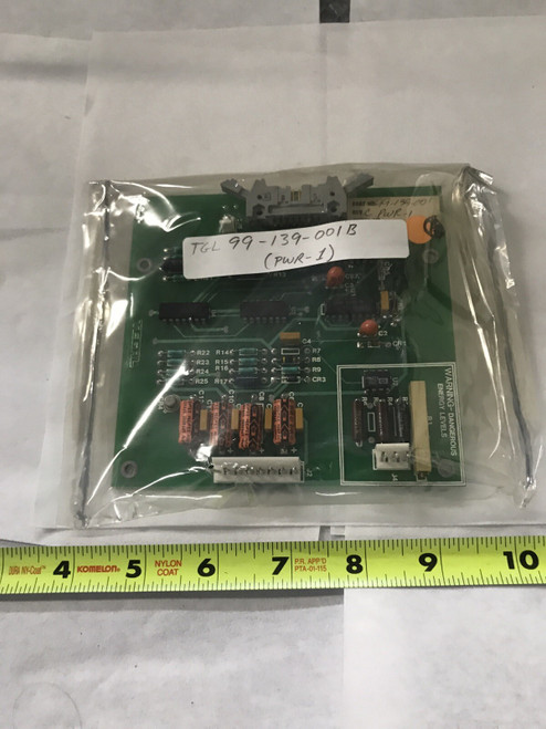 99-139-001b Pcb for Tegal 901e/903e Plasma Etcher - Used
