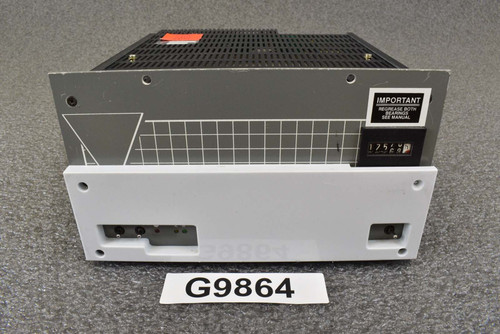 Alcatel Type 8220 Turbo Pump Controller for Vacuum Systems