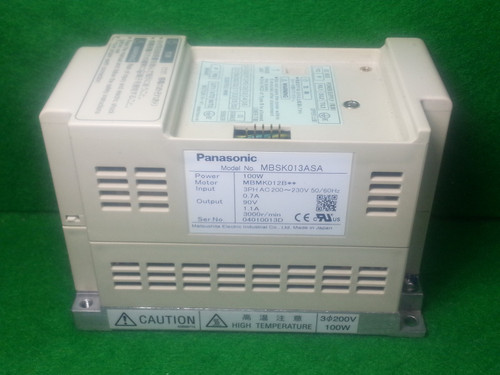 Panasonic Mbsk013asa Motor Speed Controller - Used
