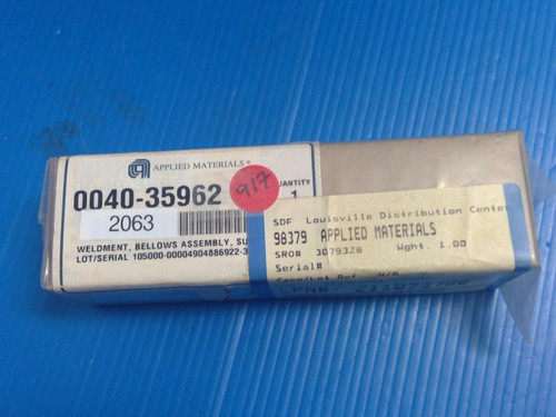 0040-35962; 0040-35962 Weldment Bellows Assembly Susc