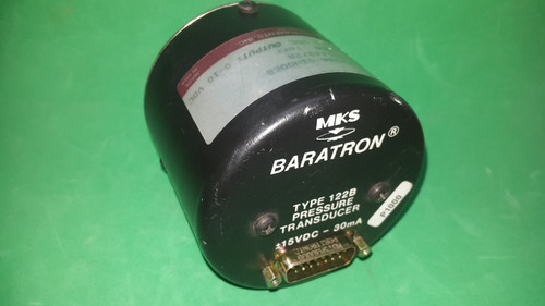 Mks 122ba-01000eb 1000 Torr Pressure Transducer Used
