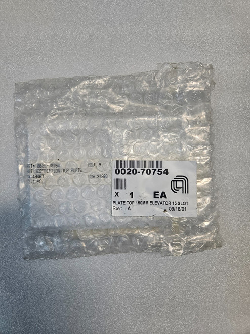 Applied Materials 0020-70754 Plate Top 150mm Elevator