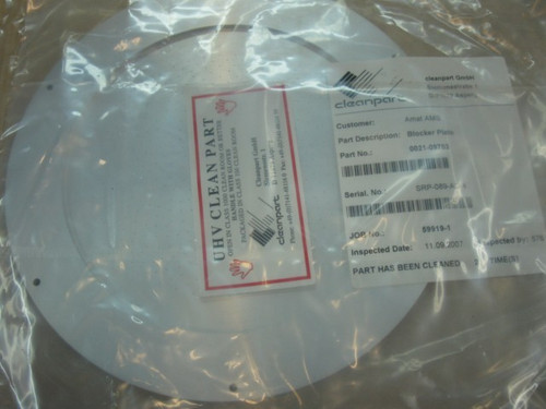 Applied Materials Blocker Plate 0021-09703