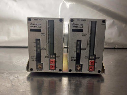 x2 Applied Materials Dip294-2 Device Net I/o Block Amat 9090-00273 Lot of 2