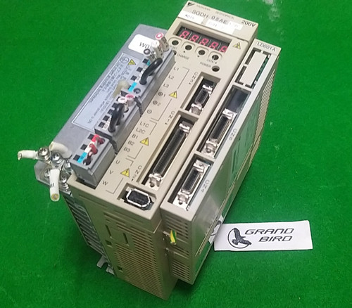 Yaskawa Sgdh-05aey291 Servopack with Jusp-ld001a, Used