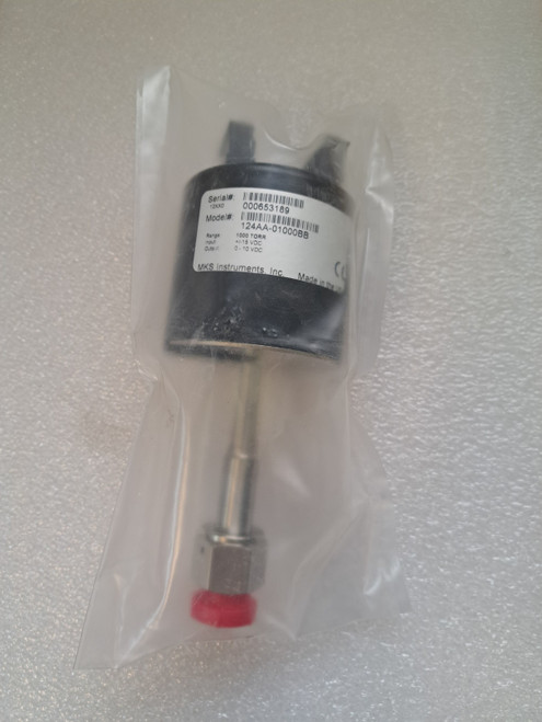 Mks Instruments Baratron Pressure Transducer 124aa-01000bb, 1000 Torr