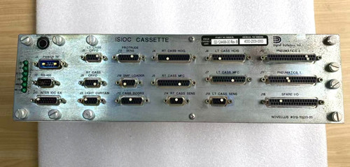 Novellus 02-124499-00 Isioc Cassette Controller