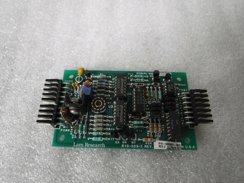 Lam Research Match Interface Bd 810-000503-003 Used