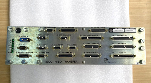 Novellus Isioc Hi-lo Transfer Controller 02-265309-00