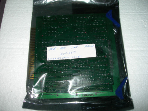 PCB, Pcb Pm Cont Hitachi Electron Microscope P/n 545-5517