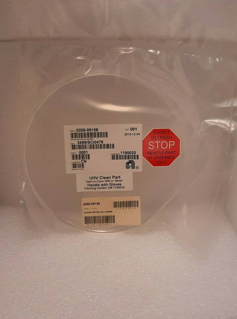 Applied Materials 0020-09158 Cover Quartz Clear for Equipment Protection