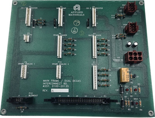 Applied Materials 0100-20135 Pcb Assembly Main Frame Dual - Used