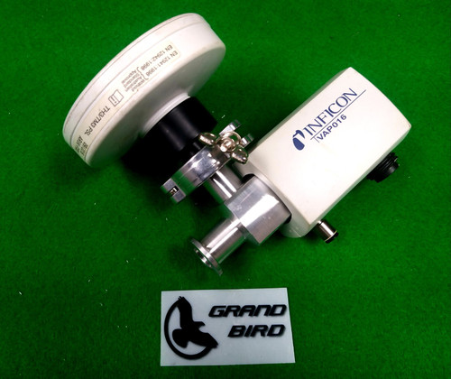 Inficon Vap016-a Right Angle Valve for Vacuum Systems