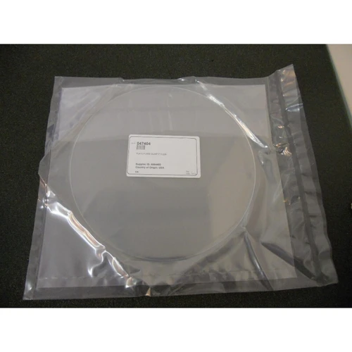 Quartz Plate 10.20 Dia 0.090 Thick for Industrial Use