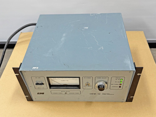 Eni 12-01 Rev B Rf 1400w Solid State Rf Power Generator - Used