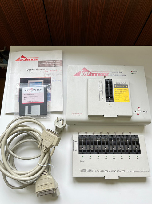 Topmax Tm-a48 Universal Programmer + Tm-8g Used