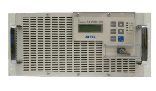 Adtec Ax-2000euii-n Rf Generator for Plasma Applications