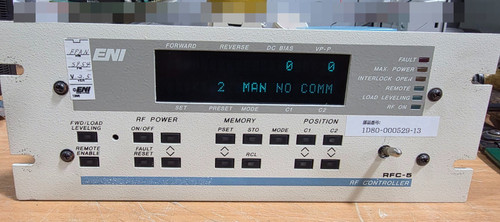 Eni Rfc-5 Rf Controller Rfc-5-8 J3 for Rf Applications