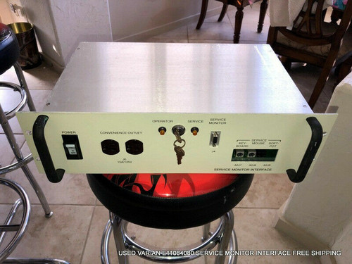 USED Varian E11084080 Service Monitor Interface - Industrial Equipment