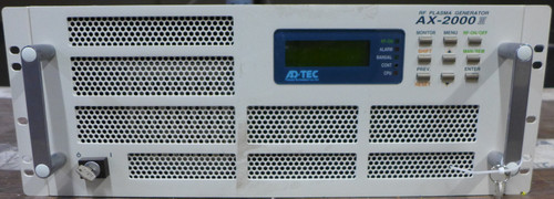Adtec Rf Plasma Generator Ax-2000 Iii with Amu-2000met Matching Unit