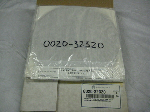 Applied Materials 0020-32320 Gas Distribution Plate Amat Etch