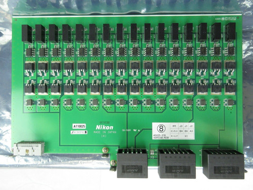 Nikon Precision 4s025-376 Relay Interface Board Pcb X8rssb_rdb