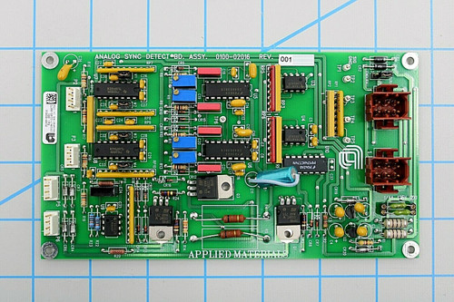 0100-02016 Pcb Assembly Analog Sync Detect - Used