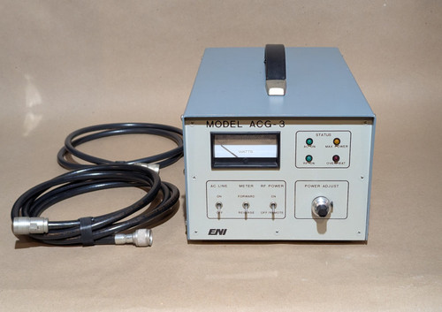 Eni Acg-3 Rf Power Generator - 300w, 13.56 Mhz