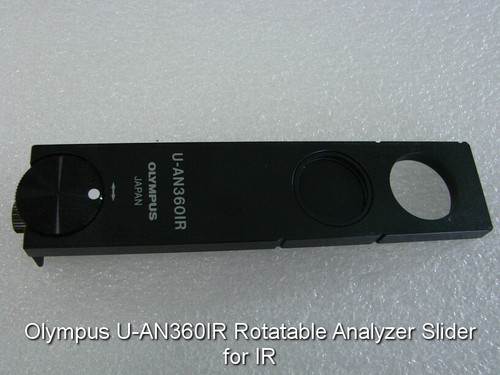 Olympus U-an360ir Rotatable Analyzer Slider - Made in Japan