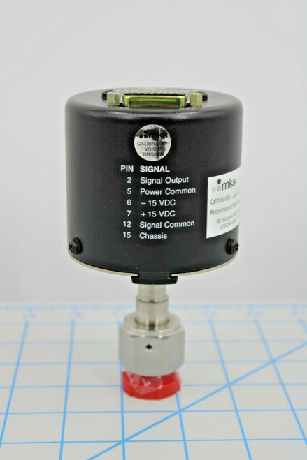 Mks 122b-11441-s Baratron Capacitance Manometer 10 Torr - Used