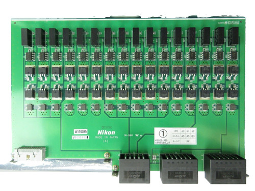Nikon Precision 4s025-369 Relay Interface Board Pcb