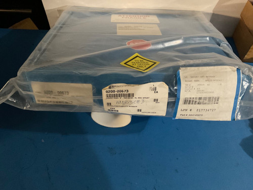 Amat 0200-00673 8 Ceramic Cover Ring with Al Arc