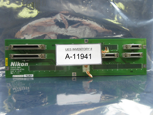 Nikon 4s013-368 Backplane Interface Board Pcb Stgstcblwtx4 Nsr System