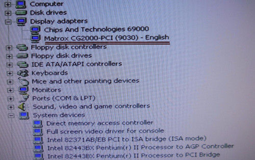 Matrox Cg2000/p Card for Graphics Processing
