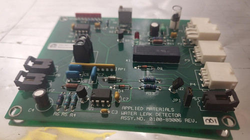 Applied Materials 0100-89006 Water Leak Detector Pcb