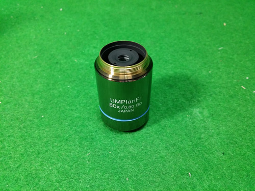 Olympus Umplanfi 50x/0.80 Bd Microscope Objective Lens, Used