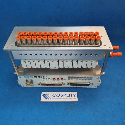 Smc Np420-dn1 Manifold Assembly Pneumatic 16 Station