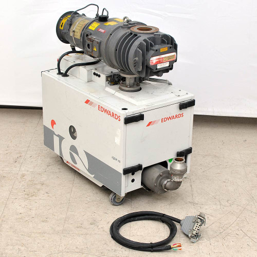 Edwards Iqdp40 Dry Vacuum Pump with Qmb250 Booster As-is