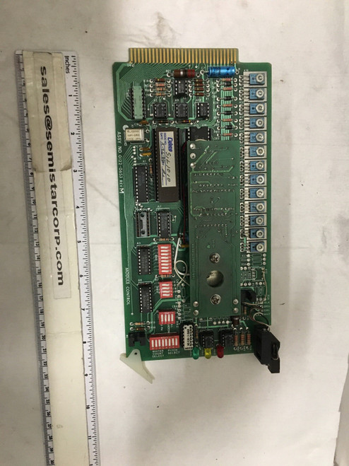 Siltec Control Assembly Module No 0122-0653 Rev M Awm-b-4-5-010
