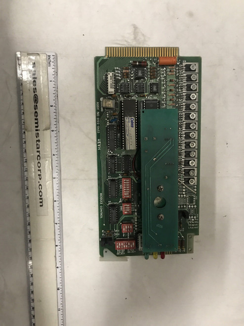 Module Control Siltec Assy 0122-0653 Rev H - Used
