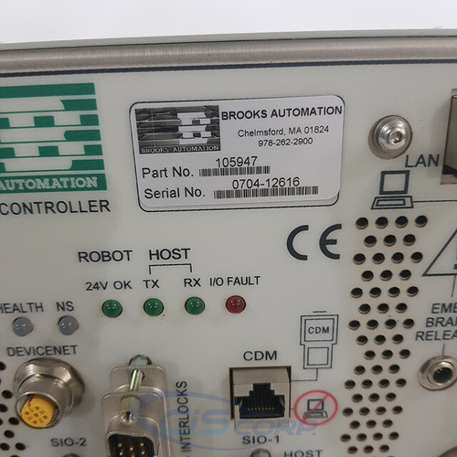 Brooks Series 8 Robot Controller 105947 for Automation