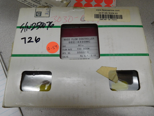 Stec, Stec Mfc Sec-4400mc 100 Sccm Bcl3 - New