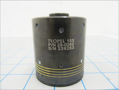 29-0260 Trope 15x Objective Lens Kla-tencor - Used