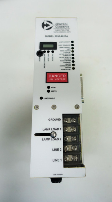 Control Concepts 3096-2016a Scr Power Controller 1001429 Amat