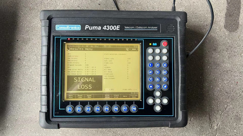Consultronics Puma 4300e Telecom/datacom Analyzer - Used