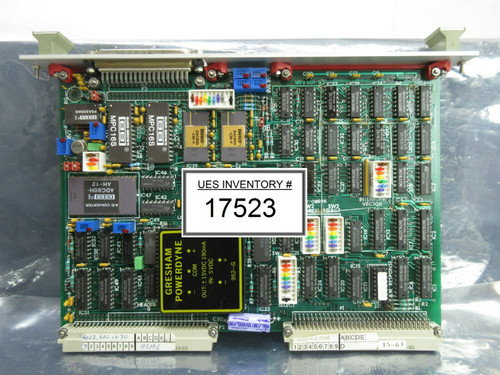 Philips Pg3652 Processor Pcb Card an Pio Asml 4022.430.1670